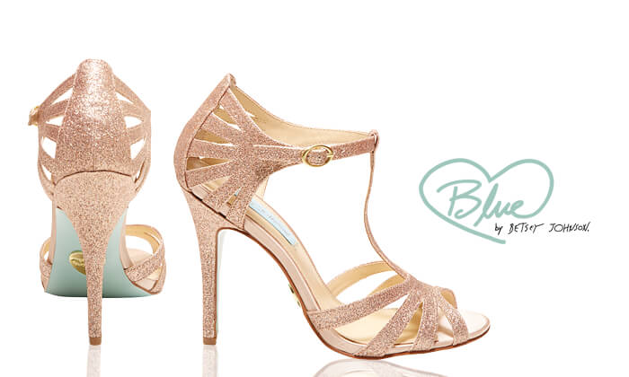 Wedding Shoes - Blue by Betsey Johnson