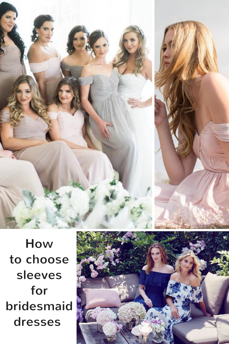 5 things you need to know about sleeves on bridesmaid dresses