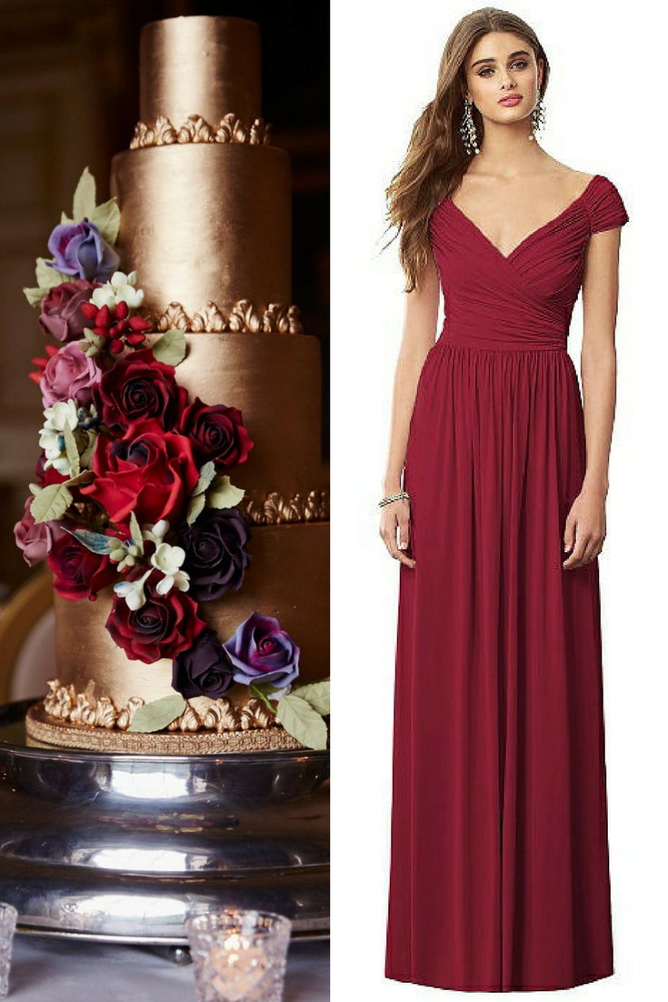 Add drama to your wedding day in all the right ways - with deep purples and  reds