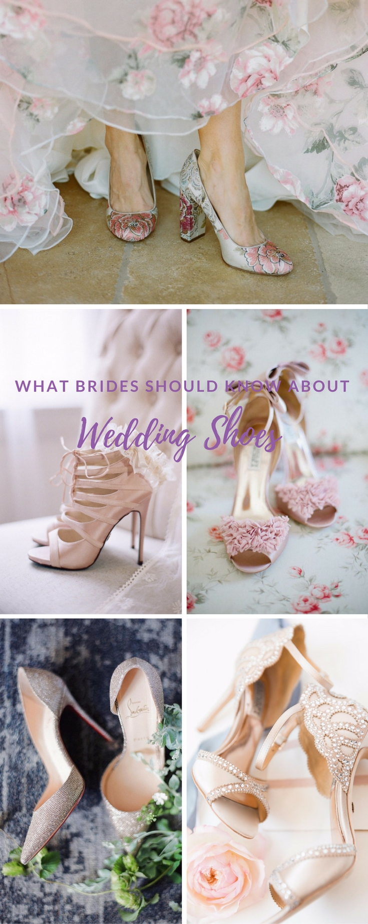 15 things you should know about choosing wedding shoes