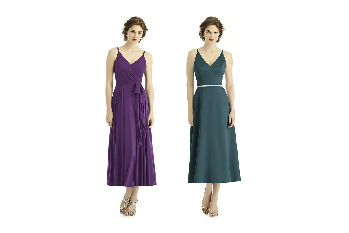 affordable midi dresses for bridesmaids