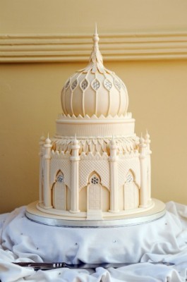 Brighton Royal Pavilion Wedding Cake