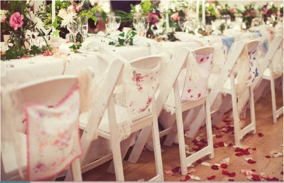 country style wedding table decor