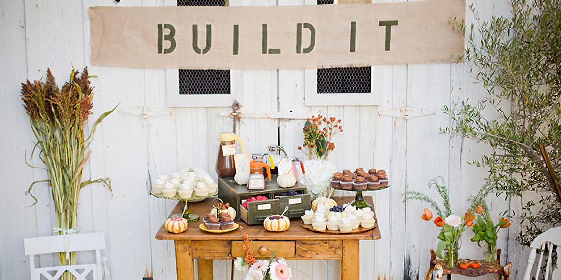 Feature a DIY Cupcake Bar at Your Wedding