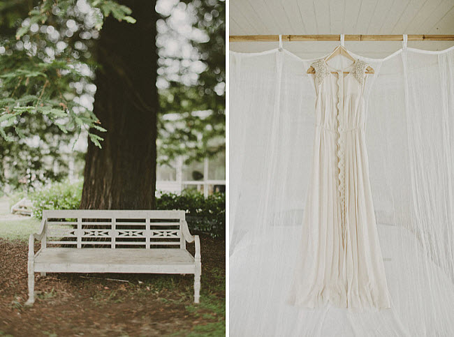 A Burlap Rustic Wedding in the Great Outdoors