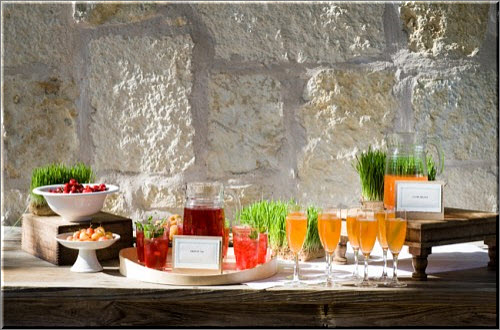 A Brunch Wedding Reception Complete with Mimosas