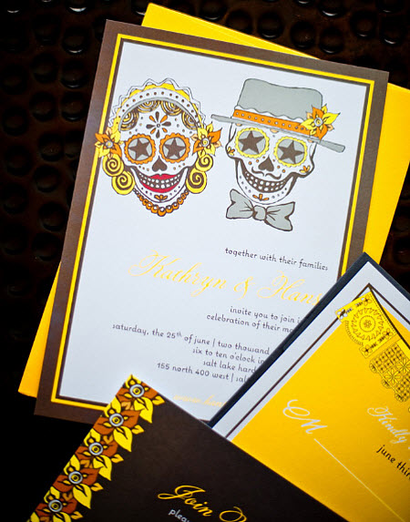 A Spooky Wedding Theme: 'Day of the Dead'