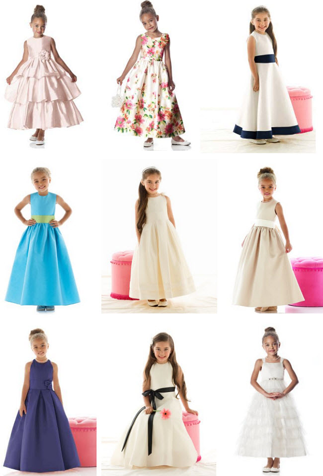 Dessy Introduces the Latest Flower Girl Dresses