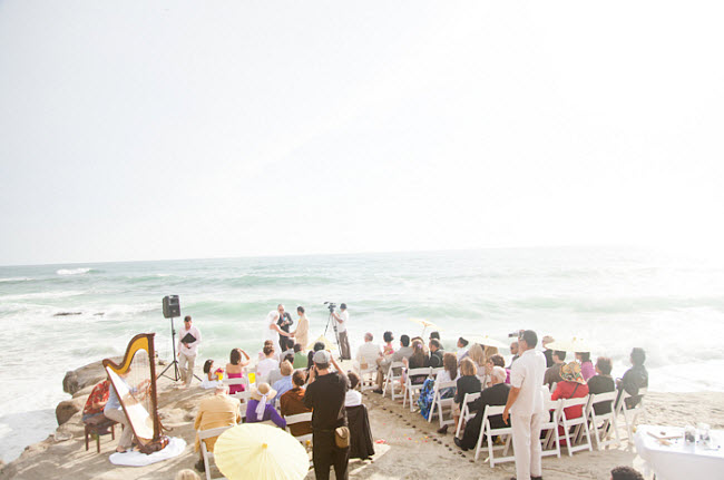 A High Tide Beach Wedding