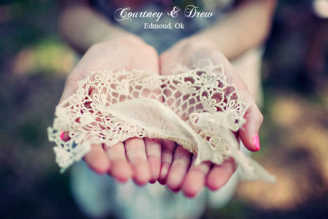 A Delicate Lace Wedding Day with a Touch of Babys Breath