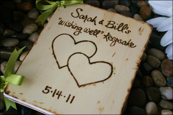 Rustic Handmade Wooden Signs for Your Wedding Keepsakes