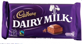 Cadburys Dairy Milk bar of chocolate