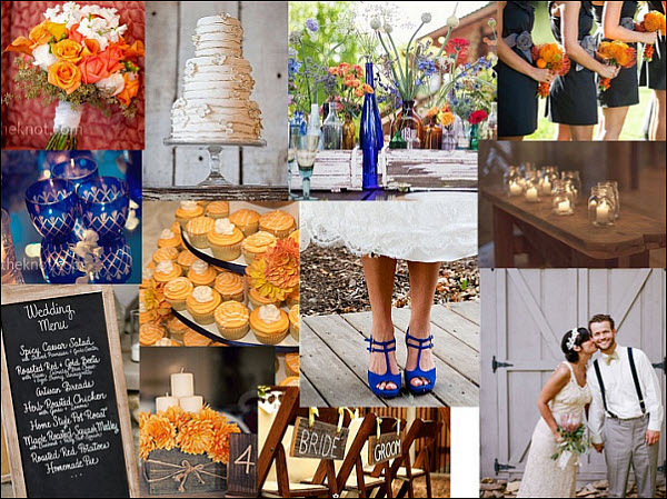 A Slice of Orange Wedding Inspiration