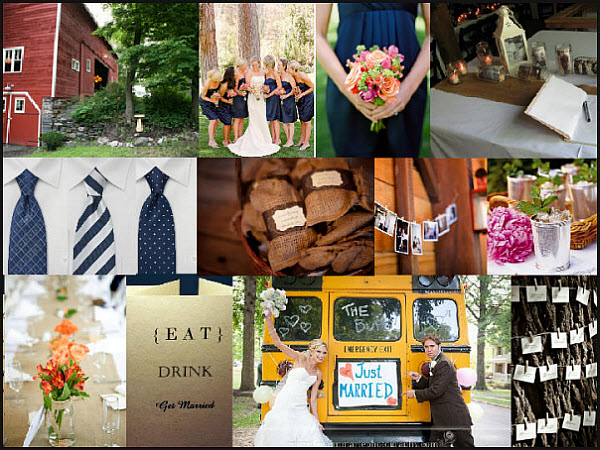 Wedding Styleboard of the Week: Hudson Valley Spring Wedding