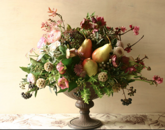 Autumn flower arrangement 