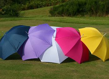Coloured umbrellas 