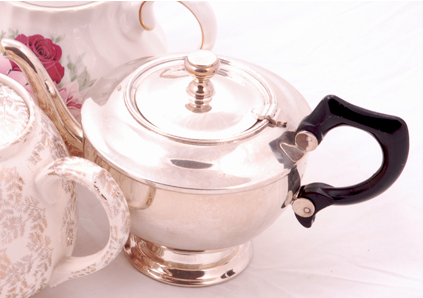Bridal tea party teapot