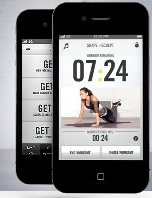fitness apps from Nike 
