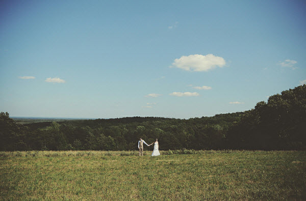 A Rustic Wedding in the Great Outdoors