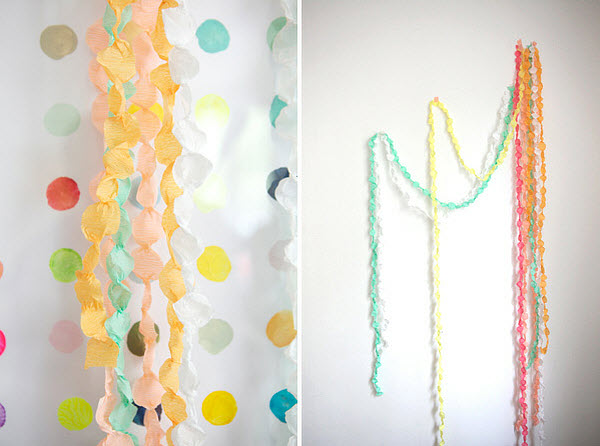 Paperdot Garlands: DIY Wedding Decor