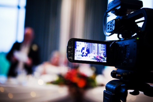 wedding video camera