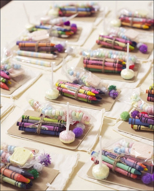 Adorable DIY Wedding Crafts for the Kids' Table