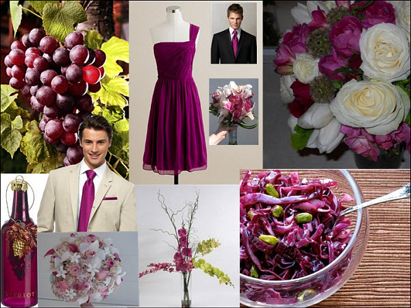 Red Wine Wedding Colors