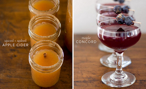 DIY Winter Wedding Cocktail Recipes