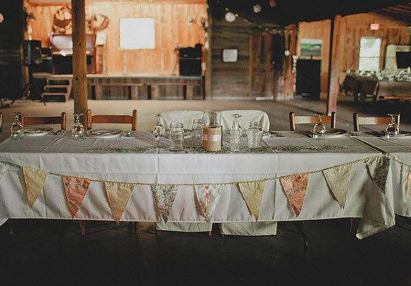 summer wedding reception decorations
