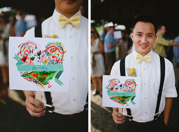 diy wedding program