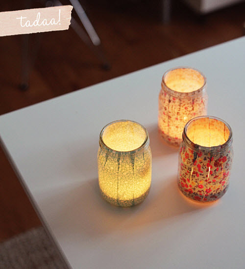 mason jar candles