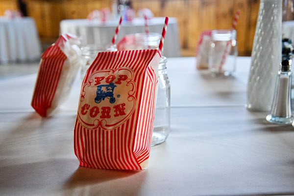 popcorn wedding snacks