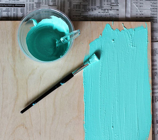 colored chalkboard paint
