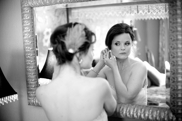 bride getting ready