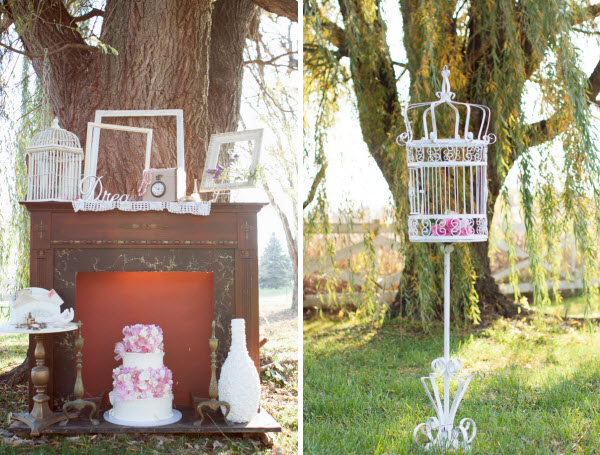wedding birdcage decoration