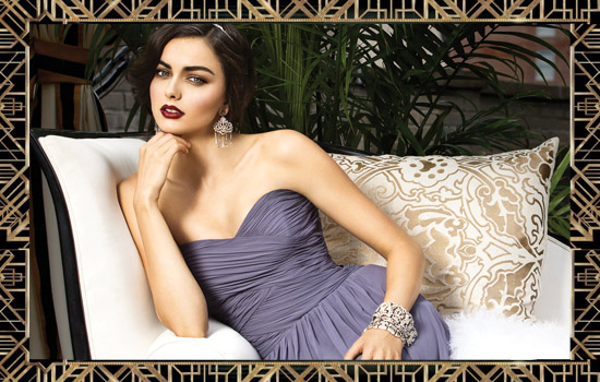 Full Length purple Bridesmaids Dress- Lavender- Sweetheart neckline- Gatsby Style