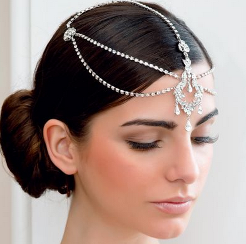 Gatsby style wedding hair accessory