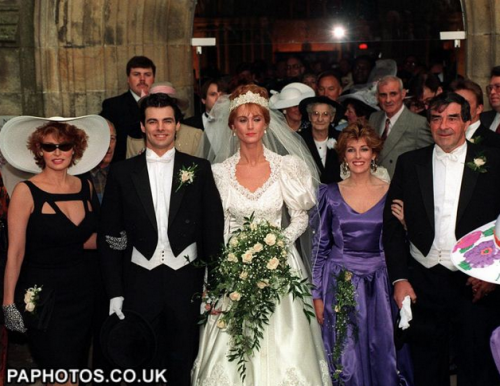 Raquel Welch at son's wedding 