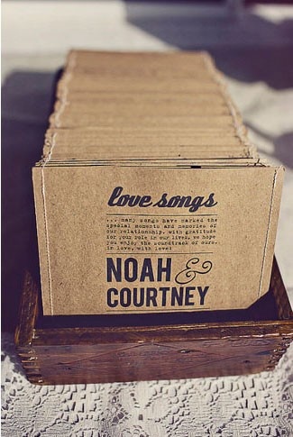 WeddingSongFavors