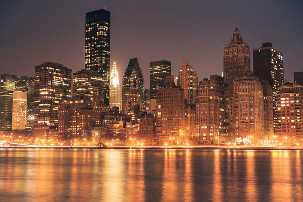 New York city skyline