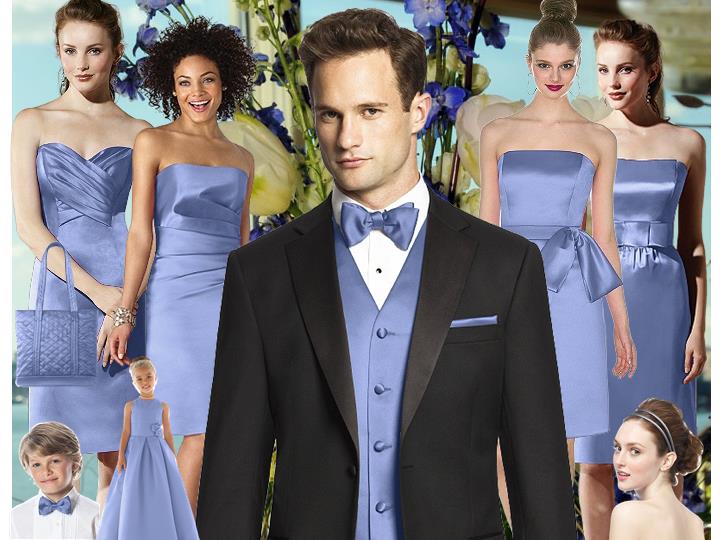 A Periwinkle Bridal Party This Spring!