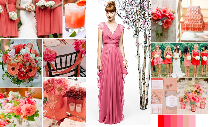 CORAL WEDDING INSPIRATION