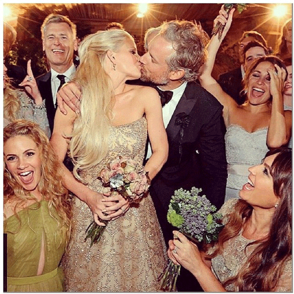 At Last Photos From Jessica Simpson S Beautiful Wedding The Dessy Group