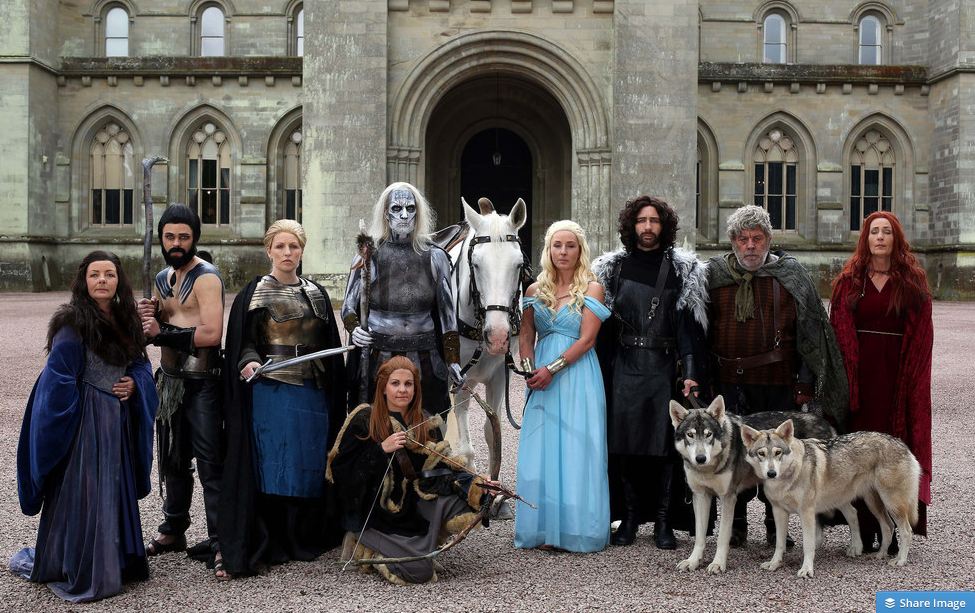 Game of Thrones themed wedding