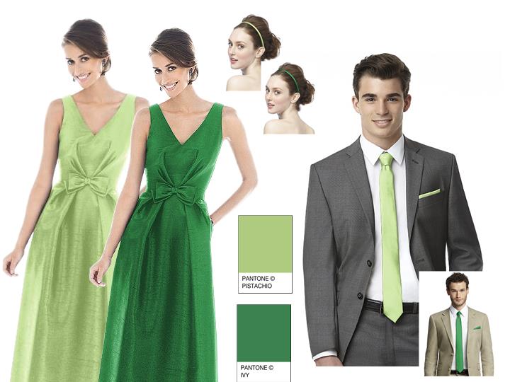 A Very Green Wedding for Spring 2015!