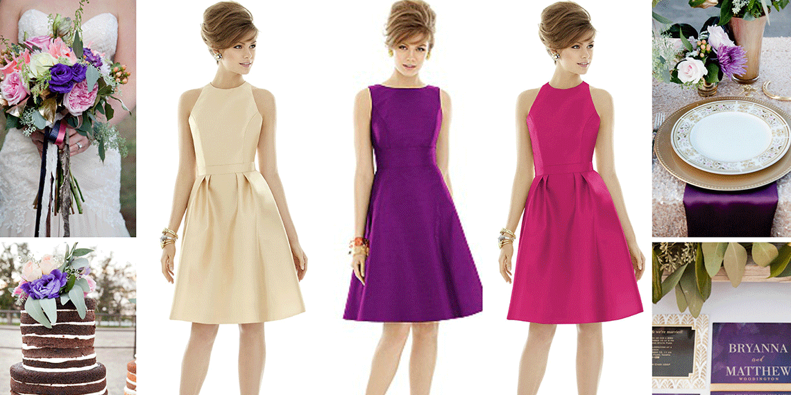 Vibrant Alfred Sung Bridesmaid Dresses for Spring!