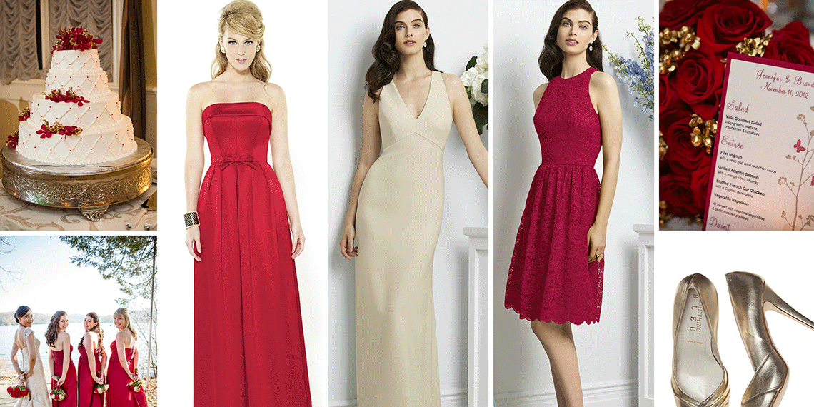 5 Reasons You Need to Have Red and Gold for Your Wedding