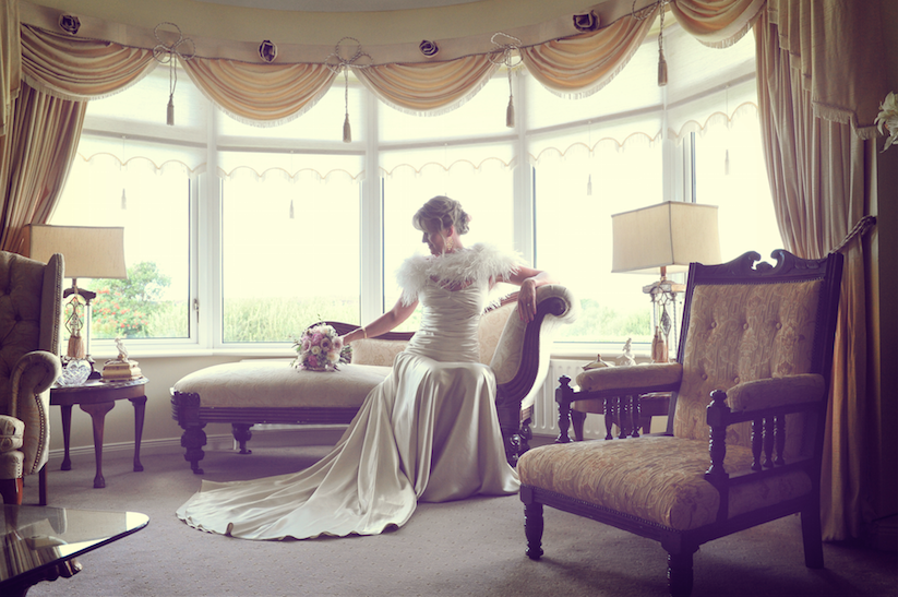 Real Wedding gown by Elizabeth Tod