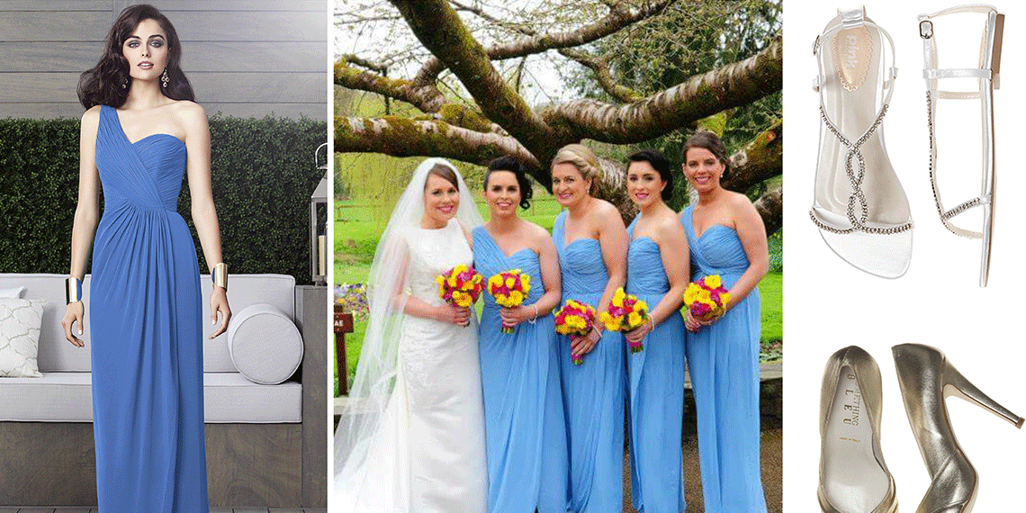 A Little Something Blue with Dessy Collection Style 2905