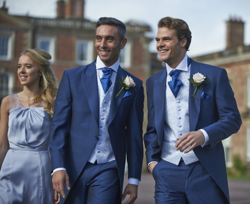 Blue Wedding Suit, 41% OFF